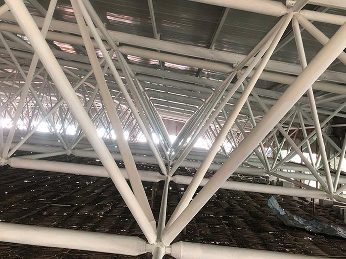 河东大型螺栓球网架施工厂家